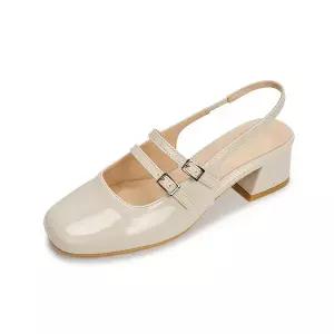 [하프클럽/무크]엠.무크 니카 메리제인 슬링백 아이보리 516523906PQ