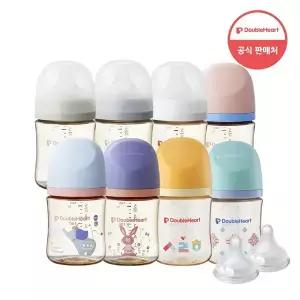 더블하트 모유실감 3세대 PPSU 젖병 160ml (S젖꼭지포함)