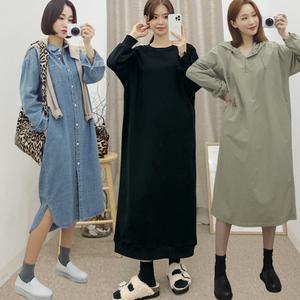 +가을신상 캐주얼원피스모음+빅사이즈/77-99/데일리/롱/단가라/박시/미디/플레어/패턴/니트/셔츠