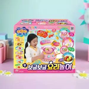 아쿠아매직 보글보글 요리놀이 물감 쿠킹 소꿉놀이 음식만들기 사운드 장난감 세트 어린이