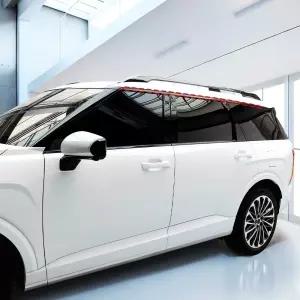 디올뉴 팰리세이드 LX3 윈도우 몰딩 튜닝 용품 크롬 죽이기