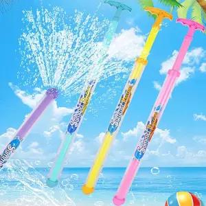 회전 분수 60 불꽃 물꽃 놀이 주사기 펌프 막대 물총