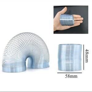 인치 금속 빅 2 이동 향수 스프링 아래로 슬링키 계단 스틸 매직