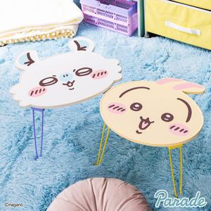 먼작귀 치이카와 우사기 모몽가 소형 접이식 미니 테이블 사이드 협탁 캠핑 용품 티테이블