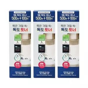 라운드랩 1025 독도 토너 500ml+100ml 대용량 기획 스킨 3개
