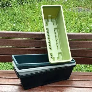 플라스틱 직사각형화분 빈화분 대형