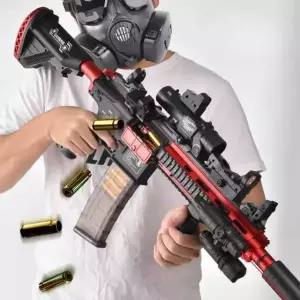전동 M416 탄피배출 너프건 스펀지총 장난감 소총