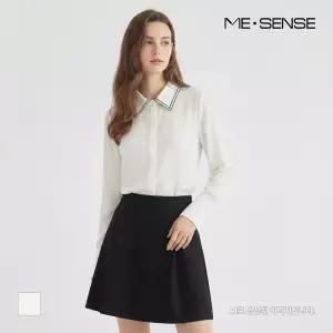 [미센스] 레이스카라 블라우스_MB42BLM109Z