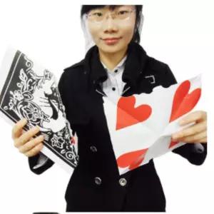 복원카드 트릭 찢어진종이 재생마술도구