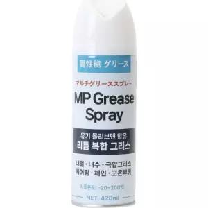 슈퍼루브 구리스(에어로졸) 리튬MP구리스스프레이420ml[브랜드:수미코]