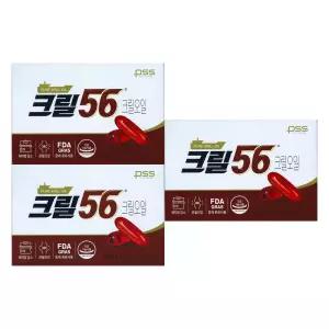 크릴56 크릴오일 1000mg x 90캡슐 3개 / 써클