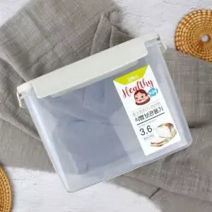 코멕스 토스트하기 편리한 식빵보관용기 3.6L