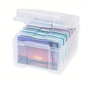 사진 보관함 박스 정리함 케이스 포토박스 엽서 4X6 상자