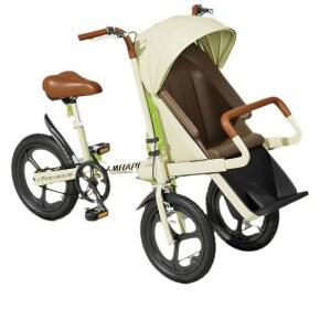 역삼륜자전거 블랙 바구니 야채 자전거