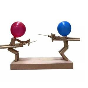 풍선 총싸움 펜싱 넘치는 터트리기 옵션1 머리 풍선 박진감