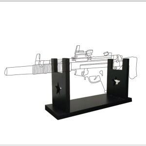 서바이벌 총 거치대 소총 진열대 보관 보관함 보관대 스탠드
