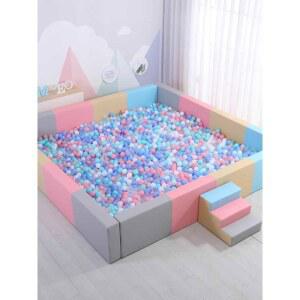 사각 볼 풀장 놀이방 풍선 수영장 머드팩 가능한 세트