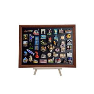 여행 마그넷보드 기록 관광지 사진 취미 원목색 꾸미기 관광