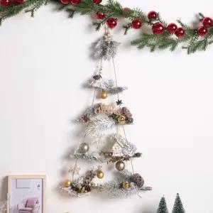 플라워트리 크리스마스 벽트리 나무 비엔나 유칼립우드 60cm 소품