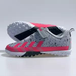 험멜 주니어 풋살화 팬서 유소년 축구화 찍찍이 벨크로 그레이 정품 HMSS-506 Gray