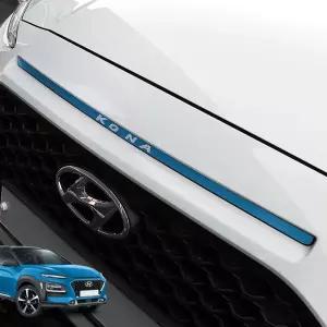 [가오] 코나 프론트 알루미늄 포인트 튜닝 커버 몰딩 악세사리 인테리어 자동차용품 [호환상품]