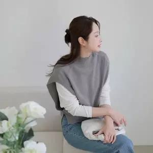 [르포엠]모렌트 라쿤 울 블렌디드 사이드 버튼 베스트