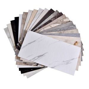 접착식 대리석 타일 바닥 셀프 벽지 방수 데코타일