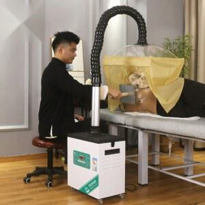 제 한의원 뜸 납땜 싱글 카페흡연실 납땜