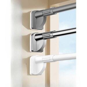 스테인리스 압축 봉 무타공 화장실 커튼봉 행거봉