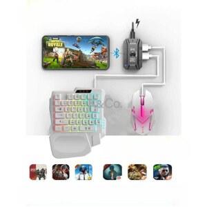 휴대폰 키보드 마우스 게이밍 스마트폰 한손 모바일게임