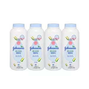 존슨즈 베이비파우더 존슨즈 콘스타치 파우더 200g x4개