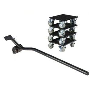 산업용스페이스롤러 도비대차 고중량 카트 이사 운반 3톤 핸들 곡선주행 리프트 핸들타입