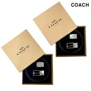 코치 남성 벨트 CA582/F65186 남성 양면 벨트 2종 모음 COACH