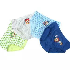 튜린루 자주빠는 남 아동 팬티 순면 유아팬티 3세부터6세 4장세트