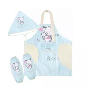 OH 유아 초등 방수앞치마 팔토시 두건세트 끈조절타입 포차코 어린이미술앞치마토시세트 초등학생미술앞치