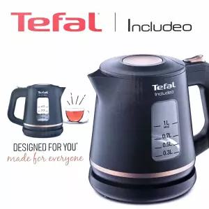 테팔 인클루디오 전기포트 KI5338KR 1L 무선 전기주전자 티포트 커피토트