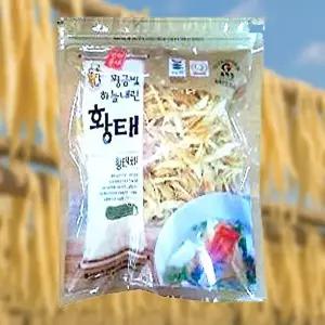 [셀러허브 식품]용대리 진부령 덕장 황태채 500g 50년