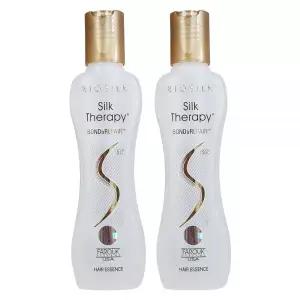 실크테라피 헤어 에센스 본드 앤 리페어 오일형 대용량 플로럴향 130ml, 2개