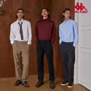 [카파] 베이직 스트레이트 팬츠 남성 3컬러 택1