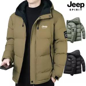 지프 JEEP SPIRIT 남녀공용 패딩 점퍼 후드 집업 캠핑점퍼 방수 자켓 아웃도어 패딩 방한 등산 여성 남성 커플 남자 여자 JP5507