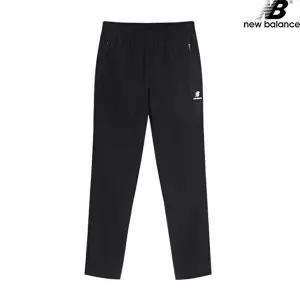 [셀러허브 1]뉴발란스 NBMLBB7013-BK 트리코트 팬츠 슬림핏 남녀공용 트레이닝 긴바지 (43931758)