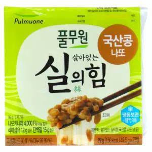 풀무원 살아있는 실의 힘 국산콩 냉동나또 낫또 추천 (cu기프티콘 추첨 증정)