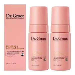 [닥터그루트] 마이크로바이옴 프로페셔널 PDRN 피디알엔 루트 볼륨 부스터 버블 세럼 100mlX2개
