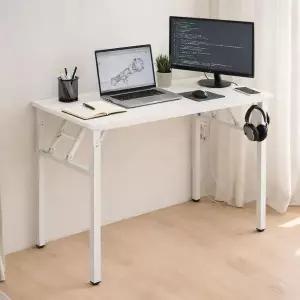 [아트박스]/가구느낌 베스트책상 1000x500 접이식 간이 테이블