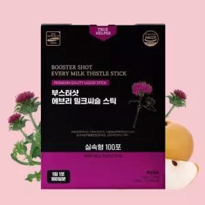 부스터샷 에브리 밀크씨슬 스틱 100포 간건강 피로회복용 건강식품 선물세트