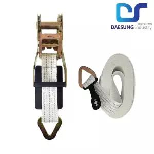 자동바 세트 50mm x 10M (삼각) 화물 깔깔이바 화물차 짐 고정용 라쳇바 벨트