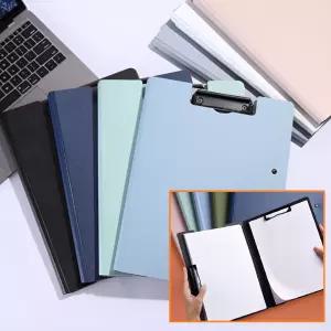 결재판 A3 A4겸용 클립보드 9색상 더블집게 문서정리 파일철 서류 수납 생활방수