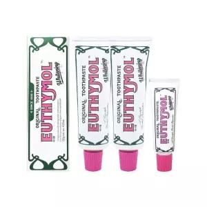 [ EUTHYMOL ] 유시몰 화이트닝 미백 치약 120g 2개+20g