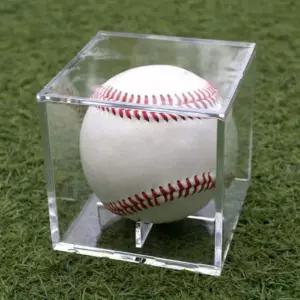 이지심플 국산 고급 야구공 케이스 투명 아크릴 싸인볼 보관 장식 진열함