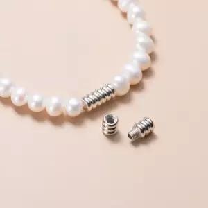 비즈공예 실버925 막대 나사 클래습 은 목걸이 팔찌 만들기 재료 부자재 비드 beads